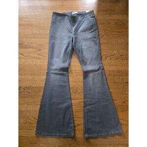 Free People We The Free Penny Pull-On Flare Leg Jeans Dark Wash Size 32 NWT